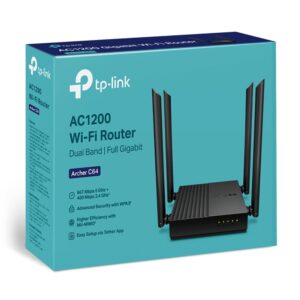 TP LINK C64 WIFI6 AC1200 DUAL BAND GIGABIT
